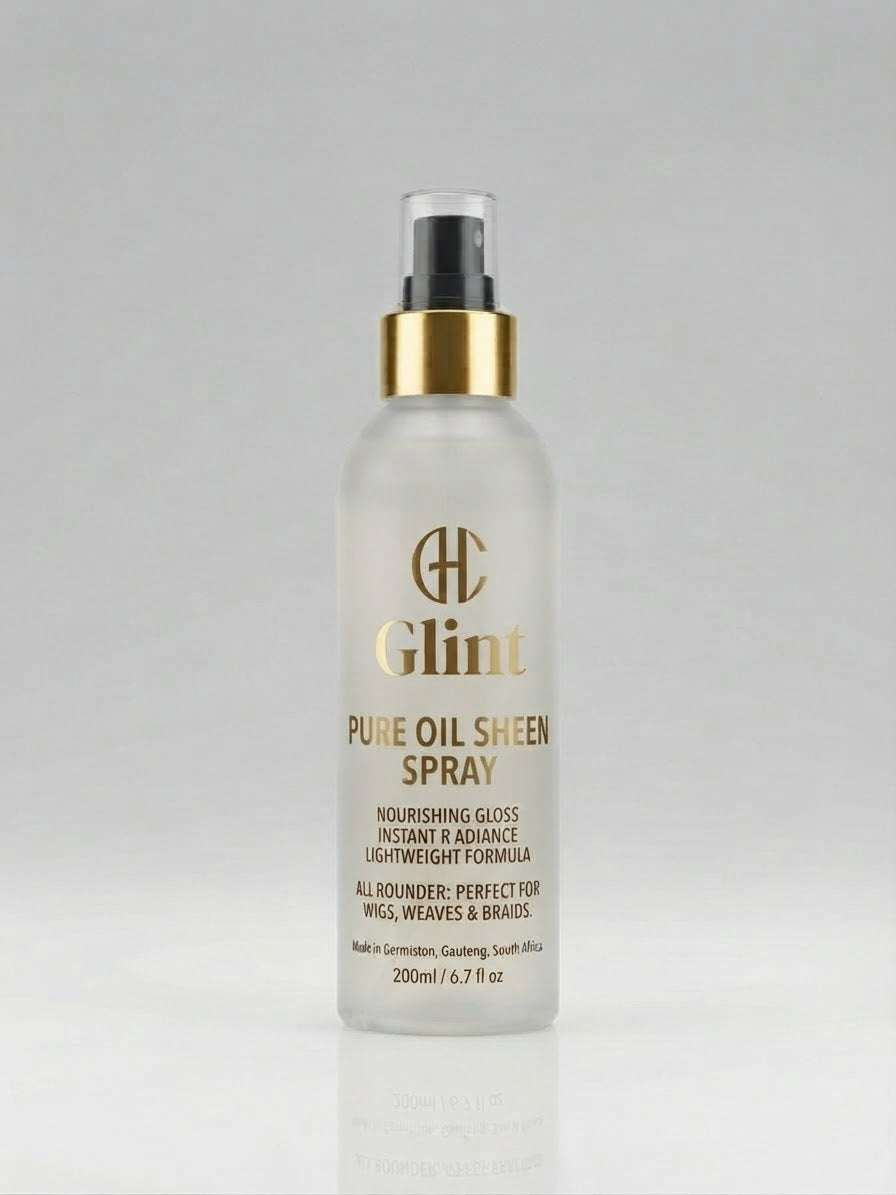 Glint Pure Oil Sheen Spray – Nourishing Gloss & Shine (200ml)