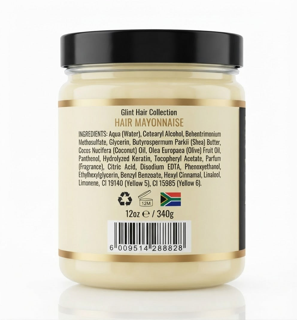 Glint Hair Collection - Hair Mayonnaise Deep Conditioning Treatment - 340g