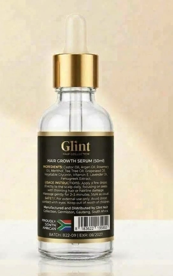 Glint Hair Growth Serum – Intense Scalp & Edge Revitalizer (50ml)