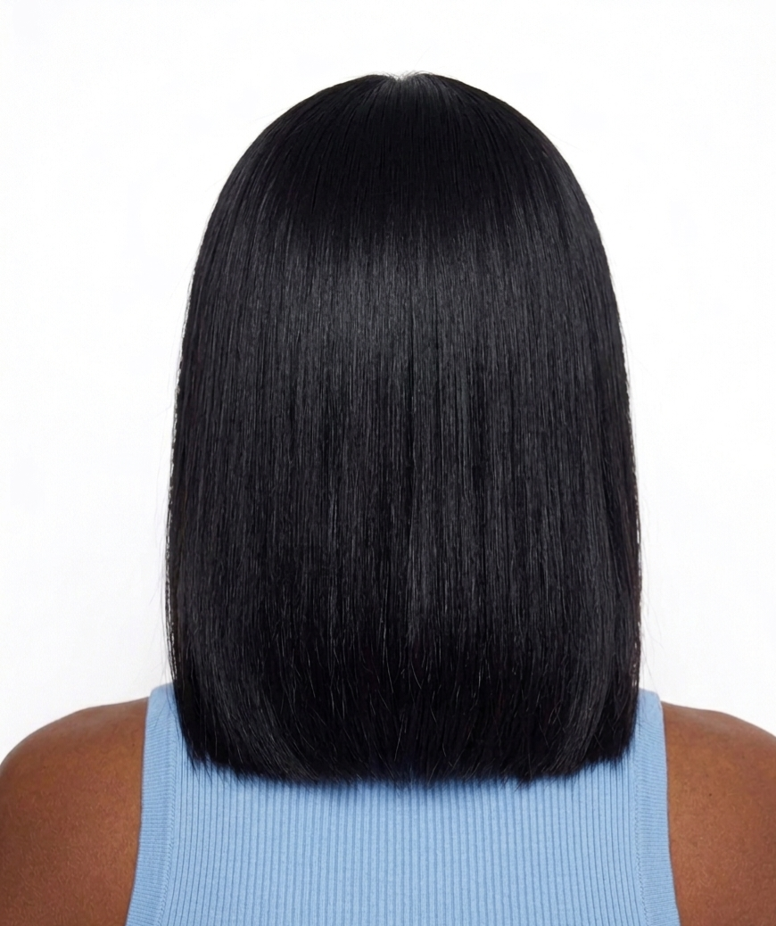 👑 Vietnamese SDD ( Super Double Drawn ) Straight, hd Lace. Bob Wig
