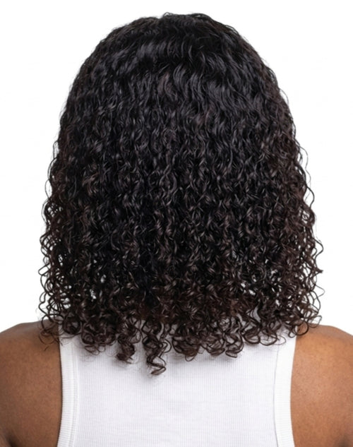 👑Water Wave HD Lace Frontal Wig - 100% Virgin human Hair